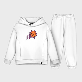 Детский костюм хлопок Oversize с принтом Suns Basket в Рязани,  |  | basketball | mvp | nba | phoenix | sport | streetball | suns | аризона | баскетбол | игра | крис пол | мяч | нба | санс | спорт | стритбол | тренер | финикс | чемпион