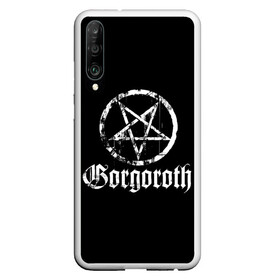 Чехол для Honor P30 с принтом Gorgoroth в Рязани, Силикон | Область печати: задняя сторона чехла, без боковых панелей | blackmetal | gorgoroth | metal | rock | блэк метал | горгоротх | группы | рок | роцк