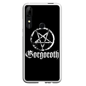 Чехол для Honor P Smart Z с принтом Gorgoroth в Рязани, Силикон | Область печати: задняя сторона чехла, без боковых панелей | blackmetal | gorgoroth | metal | rock | блэк метал | горгоротх | группы | рок | роцк