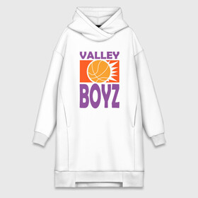 Платье-худи хлопок с принтом Valley Boyz в Рязани,  |  | basketball | mvp | nba | phoenix | sport | streetball | suns | аризона | баскетбол | игра | крис пол | мяч | нба | санс | спорт | стритбол | тренер | финикс | чемпион