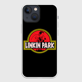 Чехол для iPhone 13 mini с принтом LP x JP в Рязани,  |  | alternative | linkin park | metall | music | rock | альтернатива | линкин парк | металл | музыка | парк юрского периода | рок