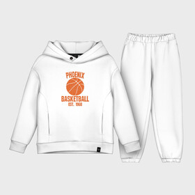 Детский костюм хлопок Oversize с принтом Phoenix Basketball в Рязани,  |  | basketball | mvp | nba | phoenix | sport | streetball | suns | аризона | баскетбол | игра | крис пол | мяч | нба | санс | спорт | стритбол | тренер | финикс | чемпион