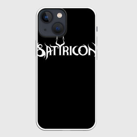 Чехол для iPhone 13 mini с принтом Satyricon | Сатирикон в Рязани,  |  | black metal | metal | rock | satyricon | блэк метал | метал | рок | сатирикон