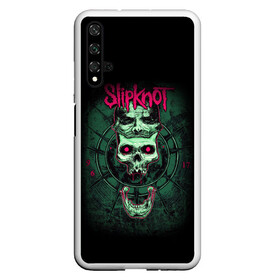 Чехол для Honor 20 с принтом SLIPKNOT в Рязани, Силикон | Область печати: задняя сторона чехла, без боковых панелей | Тематика изображения на принте: art | band | corey | grunge | iowa | metal | music | punk | rdsplknt | rock | slipknot | taylor | usa | группа | джои | кори | металл | мик | музыка | панк | петля | рок | сид | слипнот | тэйлор | шон