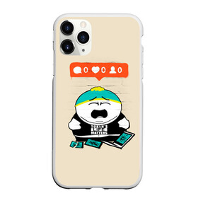 Чехол для iPhone 11 Pro Max матовый с принтом Ноль лайков в Рязани, Силикон |  | banksy | cartman | south park | бэнкси | мульт | мультфильм | эрик картман | южный парк