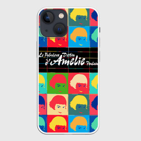 Чехол для iPhone 13 mini с принтом Amelie в Рязани,  |  | amelie | art | french comedy | pop art | the fabulous destiny of amelie poulain | амели | искусство | комедия | невероятная судьба амели пулен | поп арт | романтическая | французская