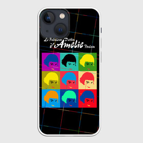 Чехол для iPhone 13 mini с принтом Амели Пулен в Рязани,  |  | amelie | art | french comedy | pop art | the fabulous destiny of amelie poulain | искусство | комедия | поп арт | романтическая