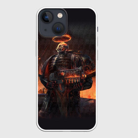 Чехол для iPhone 13 mini с принтом Легион проклятых в Рязани,  |  | damned | warhammer | вархаммер | космодес | легион проклятых | череп