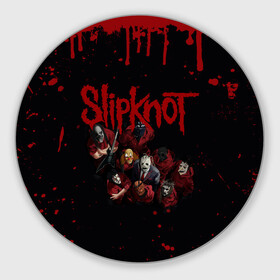 Коврик для мышки круглый с принтом SLIPKNOT | СЛИПКНОТ (Z) в Рязани, резина и полиэстер | круглая форма, изображение наносится на всю лицевую часть | rock | slipknot | алессандро вентурелла | джей вайнберг | джеймс рут | кори тейлор | крэйг джонс | мик томсон | петля | рок | сид уилсон | скользящий узел | слипкнот | тяжелый рок | удавка | шон крэхан