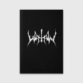 Обложка для паспорта матовая кожа с принтом Watain в Рязани, натуральная матовая кожа | размер 19,3 х 13,7 см; прозрачные пластиковые крепления | black metal | rock | watain | блэк метал | ватайн | группы | метал | рок