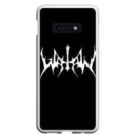 Чехол для Samsung S10E с принтом Watain в Рязани, Силикон | Область печати: задняя сторона чехла, без боковых панелей | Тематика изображения на принте: black metal | rock | watain | блэк метал | ватайн | группы | метал | рок