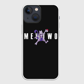 Чехол для iPhone 13 mini с принтом Mewtwo x nba в Рязани,  |  | anime | mew two | nba | pokemon | poket monster | poketmon | аниме | анимэ | баскетбол | карманные монстры | мью ту | нба | покемон