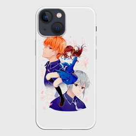 Чехол для iPhone 13 mini с принтом Корзинка фруктов в Рязани,  |  | fruits basket | kyou souma | tooru honda | yuki souma | аниме корзинка фруктов | кё сома | корзинка фруктов | корзинка фруктов аниме | тору хонда | фруктовая корзина | юки сома