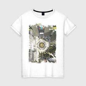 Женская футболка хлопок с принтом Я люблю Сингапур в Рязани, 100% хлопок | прямой крой, круглый вырез горловины, длина до линии бедер, слегка спущенное плечо | singapore | trevel | город | красивые места | отдых | популярное | приключение | путешествия | рисунок карандашем