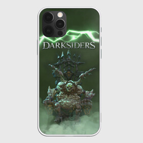 Чехол для iPhone 12 Pro с принтом Darksiders | Гнев Войны (Z) в Рязани, силикон | область печати: задняя сторона чехла, без боковых панелей | azrael | darksiders | darksiders 2 | darksiders 3 | griever | silitha | tiamat | ulthane | vulgrim | wrath of war | всадник апокалипсиса | гнев войны | обугленный совет | руина | ультэйн | чёрный молот