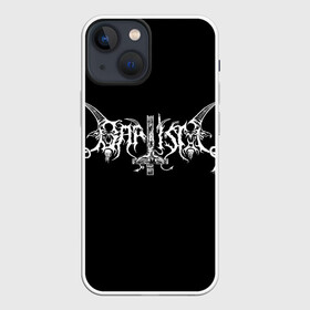 Чехол для iPhone 13 mini с принтом Baptism в Рязани,  |  | baptism | black metal | metal | rock | баптизм | группа | метал | рок | роцк | хорна