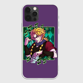 Чехол для iPhone 12 Pro Max с принтом Dio Brando. JoJo в Рязани, Силикон |  | adventure | bizarre | brando | dio | jo | joestar | joseph | josuke | jotaro | kujo | lisa | speedwagon | the | world | абдул | брандо | бруно | джо | джозеф | джолин | джонатан | джорно | джоске | джостар | джотаро | дио | какёин | куджо | лиза | невероя