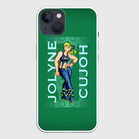 Чехол для iPhone 13 с принтом Jolyne Cujoh в Рязани,  |  | adventure | bizarre | brando | dio | jo | joestar | joseph | josuke | jotaro | kujo | lisa | speedwagon | the | world | абдул | брандо | бруно | джо | джозеф | джолин | джонатан | джорно | джоске | джостар | джотаро | дио | какёин | куджо | лиза | невероя