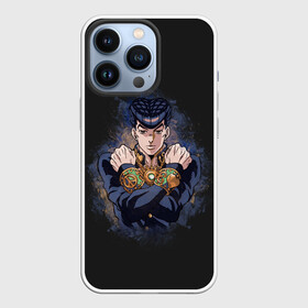 Чехол для iPhone 13 Pro с принтом Хигашиката Джоске в Рязани,  |  | adventure | bizarre | brando | dio | jo | joestar | joseph | josuke | jotaro | kujo | lisa | speedwagon | the | world | абдул | брандо | бруно | джо | джозеф | джолин | джонатан | джорно | джоске | джостар | джотаро | дио | какёин | куджо | лиза | невероя