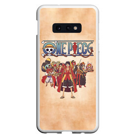 Чехол для Samsung S10E с принтом Персонажи One Piece. Большой куш в Рязани, Силикон | Область печати: задняя сторона чехла, без боковых панелей | Тематика изображения на принте: anime | manga | monkey d. luffy | one piece | аниме | большой куш | ван пис | вон пис | гол д. роджер | кайдо | король пиратов | луфи | луффи | манга | манки д. луффи | нами | нико робин | пират | портгас д. эйс | ророноа зоро