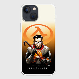 Чехол для iPhone 13 mini с принтом FREEMAN | HALF LIFE (Z) в Рязани,  |  | aperture laboratories | black mesa | gordon freeman | half life | half life 3 | valve | блэк меса | вэлв | гордон фриман | халф лайф