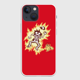 Чехол для iPhone 13 mini с принтом Знакомство с Пикачу в Рязани,  |  | anime | pikachu | pokemon | poket monster | poketmon | аниме | анимэ | карманные монстры | пикачу | покемон