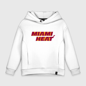 Детское худи Oversize хлопок с принтом NBA - Miami Heat в Рязани, френч-терри — 70% хлопок, 30% полиэстер. Мягкий теплый начес внутри —100% хлопок | боковые карманы, эластичные манжеты и нижняя кромка, капюшон на магнитной кнопке | Тематика изображения на принте: basketball | miami heat | mvp | nba | sport | streetball | wade | баскетбол | батлер | дуэйн уэйд | игра | майами хит | мяч | нба | спорт | стритбол | тренер | чемпион