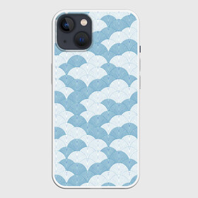 Чехол для iPhone 13 с принтом Абстрактные волны в Рязани,  |  | абстракция | океанские волны | орнамент | паттерн | япония
