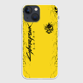 Чехол для iPhone 13 mini с принтом CYBERPUNK 2077 | КИБЕРПАНК 2077 в Рязани,  |  | cd project red | cyberpunk 2077 | demon | keanu reeves | maelstrom | militech | quadra | samurai | smile | trauma | trauma team | демон | киану ривз | киберпанк 2077 | милитех | самурай | смайл