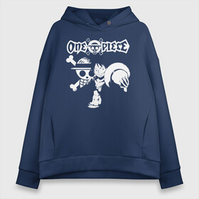 Женское худи Oversize хлопок с принтом One Piece Манки Д. Луффи в Рязани, френч-терри — 70% хлопок, 30% полиэстер. Мягкий теплый начес внутри —100% хлопок | боковые карманы, эластичные манжеты и нижняя кромка, капюшон на магнитной кнопке | anime | manga | monkey d. luffy | one piece | аниме | большой куш | ван пис | вон пис | капитан | король пиратов | луси | луфи | луффи | луффи но уми | луффи таро | манга | манки д. луффи | мугивара | пират | пятый император