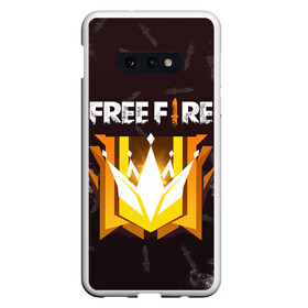 Чехол для Samsung S10E с принтом Free Fire | Фри фаер в Рязани, Силикон | Область печати: задняя сторона чехла, без боковых панелей | ff | free fire | freefire | garena | grand master | master | гарена | гранд мастер | грандмастер | лига | мастер | паттерн | текстура | фре фаер | фри фаер | фри файр | фрифайр | фф