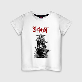 Детская футболка хлопок с принтом SLIPKNOT | СЛИПКНОТ (Z) в Рязани, 100% хлопок | круглый вырез горловины, полуприлегающий силуэт, длина до линии бедер | rock | slipknot | алессандро вентурелла | джей вайнберг | джеймс рут | кори тейлор | крэйг джонс | мик томсон | петля | рок | сид уилсон | скользящий узел | слипкнот | тяжелый рок | удавка | шон крэхан