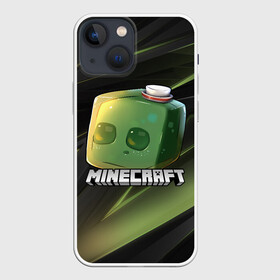 Чехол для iPhone 13 mini с принтом MINECRAFT | МАЙНКРАФТ (Z) в Рязани,  |  | block | creeper | cube | minecraft | minecraft nature | minecraft skin | minectaft skins | mobs | pixel | tnt | underground | блок | геометрия | крафт | крипер | кубики | майнкрафт | пиксели | тнт