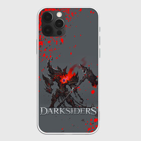 Чехол для iPhone 12 Pro Max с принтом Darksiders | Гнев Войны (Z) в Рязани, Силикон |  | Тематика изображения на принте: azrael | darksiders | darksiders 2 | darksiders 3 | griever | silitha | tiamat | ulthane | vulgrim | wrath of war | всадник апокалипсиса | гнев войны | обугленный совет | руина | ультэйн | чёрный молот