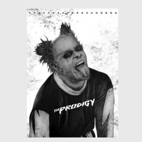 Скетчбук с принтом THE PRODIGY | ПРОДИДЖИ (Z) в Рязани, 100% бумага
 | 48 листов, плотность листов — 100 г/м2, плотность картонной обложки — 250 г/м2. Листы скреплены сверху удобной пружинной спиралью | Тематика изображения на принте: keith charles flint | prodigy | the prodigy | альтернативный дэнс | бигбит | брейкбит | кит флинт | лиам хоулетт | максим реалити | продиги | продиджи | продиди | техно | электроник рок | электропанк