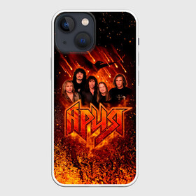 Чехол для iPhone 13 mini с принтом Ария в огне в Рязани,  |  | aria | arthur berkut | heavy metal | mikhail zhitnyakov | rock group | valery kipelov | ария | артур беркут | валерий кипелов | виталий дубинин | владимир холстинин | кипелов | маврин | максим удалов | мастер | михаил житняков