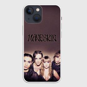 Чехол для iPhone 13 mini с принтом Maneskin в Рязани,  |  | alternative | angelis | damiano | david | de | ethan | glam | italy | maneskin | raggi | rock | thomas | torchio | victoria | альтернатива | анджелис | виктория | глэм рок | давид | дамиано | де | италия | итан | монэскин | раджи | томас | т