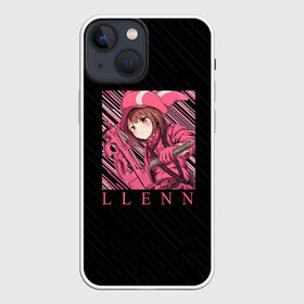 Чехол для iPhone 13 mini с принтом LLENN Карэн Кохируимаки в Рязани,  |  | alternative | gun gale online | karen kohiruimaki | llenn | pink devil | sword art online | альтернативная «призрачная пуля» | карэн кохируимаки | мастера меча онлайн