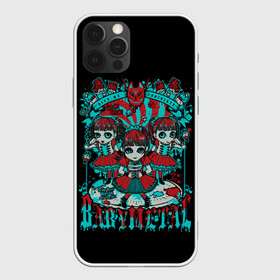 Чехол для iPhone 12 Pro Max с принтом Blue BabyMetal в Рязани, Силикон |  | alternative | baby metal | babymetal | metall | music | rock | альтернатива | каваий метал | металл | музыка | рок