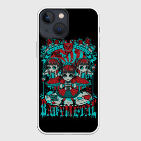 Чехол для iPhone 13 mini с принтом Blue BabyMetal в Рязани,  |  | alternative | baby metal | babymetal | metall | music | rock | альтернатива | каваий метал | металл | музыка | рок