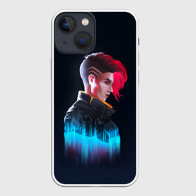 Чехол для iPhone 13 mini с принтом Cyberpunk Girl в Рязани,  |  | art | character | cyberpunk | cyberpunk 2077 | drawing | game | girl | арт | девушка | игра | киберпанк | киберпанк 2077 | персонаж | рисунок