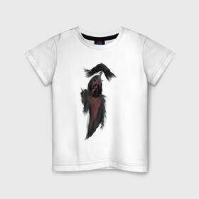 Детская футболка хлопок с принтом Ghost face Dead by daylight  в Рязани, 100% хлопок | круглый вырез горловины, полуприлегающий силуэт, длина до линии бедер | ghost face | killer | scream | крик