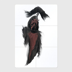 Магнитный плакат 2Х3 с принтом Ghost face Dead by daylight  в Рязани, Полимерный материал с магнитным слоем | 6 деталей размером 9*9 см | ghost face | killer | scream | крик