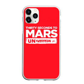 Чехол для iPhone 11 Pro матовый с принтом Thirty Seconds to Mars UN PLUGGED в Рязани, Силикон |  | 30 seconds to mars | 30 секунд до марса | 30 фстм | 30stm | 30сдм | jared leto | rock band | thirty seconds to mars | альтернативный | гранж | джаред лето | нео | пост | прогрессивный | рок группа | фети секондс ту марс | хард | шеннон