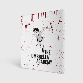 Холст квадратный с принтом Number 5 | The Umbrella Academy (Z) в Рязани, 100% ПВХ |  | 5 | dark horse comics | netflix | number 5 | the umbrella academy | umbrella | академия амбрелла | комикс | комильфо | номер 5 | реджинальд харгривз | харгривз | хэйзел