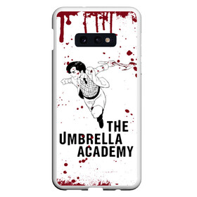 Чехол для Samsung S10E с принтом Number 5 | The Umbrella Academy (Z) в Рязани, Силикон | Область печати: задняя сторона чехла, без боковых панелей | 5 | dark horse comics | netflix | number 5 | the umbrella academy | umbrella | академия амбрелла | комикс | комильфо | номер 5 | реджинальд харгривз | харгривз | хэйзел