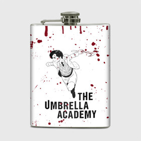 Фляга с принтом Number 5 | The Umbrella Academy (Z) в Рязани, металлический корпус | емкость 0,22 л, размер 125 х 94 мм. Виниловая наклейка запечатывается полностью | 5 | dark horse comics | netflix | number 5 | the umbrella academy | umbrella | академия амбрелла | комикс | комильфо | номер 5 | реджинальд харгривз | харгривз | хэйзел