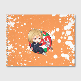 Альбом для рисования с принтом Yachi Hitoka | Haikyu | Волейбол (Z) в Рязани, 100% бумага
 | матовая бумага, плотность 200 мг. | haikuu | haikyu | haikyuu | yachi hitoka | волейбол | спортивная манга | хайку | хайкю