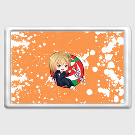 Магнит 45*70 с принтом Yachi Hitoka | Haikyu | Волейбол (Z) в Рязани, Пластик | Размер: 78*52 мм; Размер печати: 70*45 | haikuu | haikyu | haikyuu | yachi hitoka | волейбол | спортивная манга | хайку | хайкю