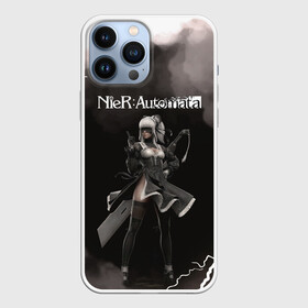 Чехол для iPhone 13 Pro Max с принтом 2B | Nier Automata (Z) в Рязани,  |  | automata | bayonetta | drakengard | nier | nier automata | rpg | yorha | yorha 2b | ёорха | йорха | компьютерная игра | ниер | ниэр | рпг